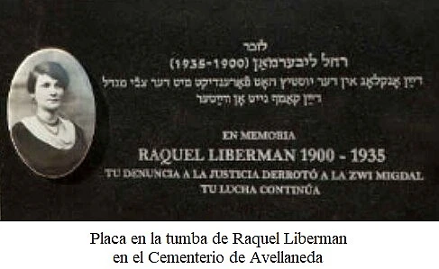 Foto 3 Raquel Liberman: Historia de una mujer que fue símbolo de la lucha contra la trata