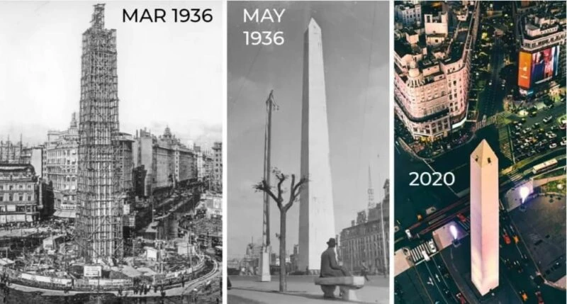 Foto 1 Los 86 años del Obelisco de Buenos Aires